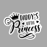 Daddy's Little Princess Sticker